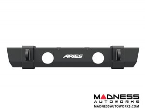 Jeep Wrangler JL TrailCrusher Front Bumper - Carbide Black Powdercoat